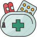 medical, aid, kit, medicine, health