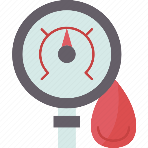 Blood, pressure, gauge, healthcare, monitor icon - Download on Iconfinder