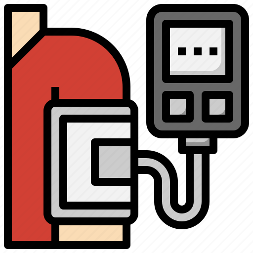 Blood, pressure, medical, equipment, tool, measuring icon - Download on Iconfinder