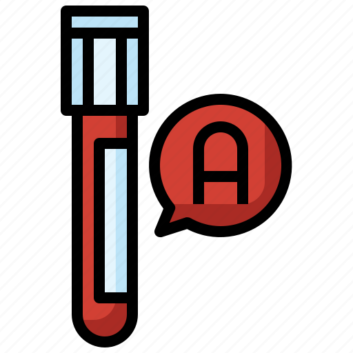 Test, tube, type, a, blood, lab icon - Download on Iconfinder