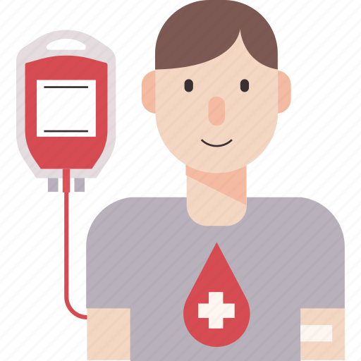 Blood, blood donation, charity, donation, donator, donor, volunteer icon - Download on Iconfinder