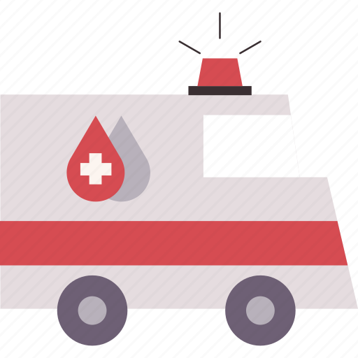 Ambulance, blood donation, emergency, hospital, medical, rescue, transportation icon - Download on Iconfinder