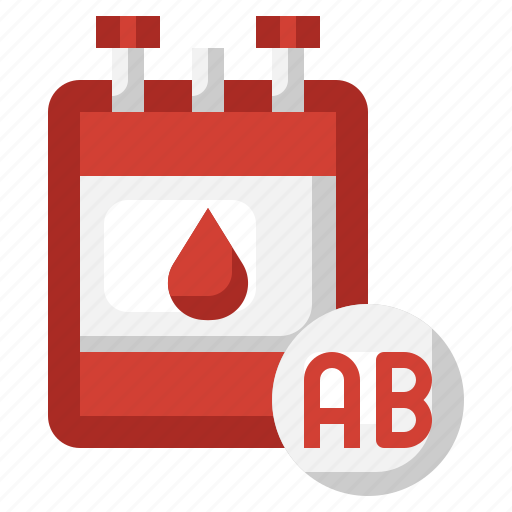 Blood, bag, type, ab, medical, instrument, iv icon - Download on Iconfinder
