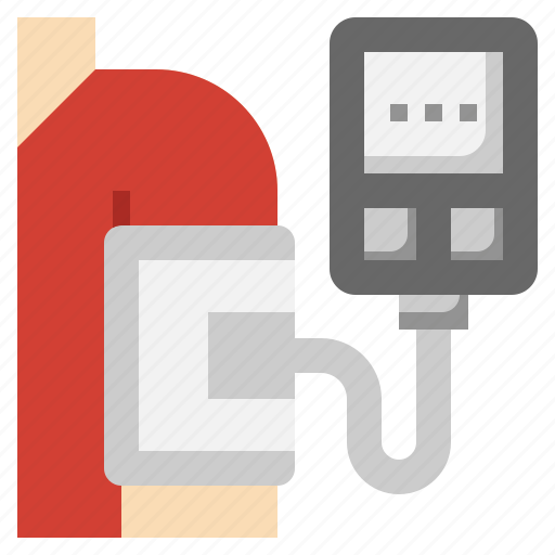 Blood, pressure, medical, equipment, tool, measuring icon - Download on Iconfinder