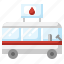 bus, blood, donation, healthcare, medical 