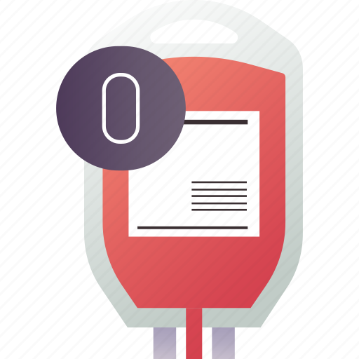 Blood, donation, donor, group, o, o blood group, transfusion icon - Download on Iconfinder