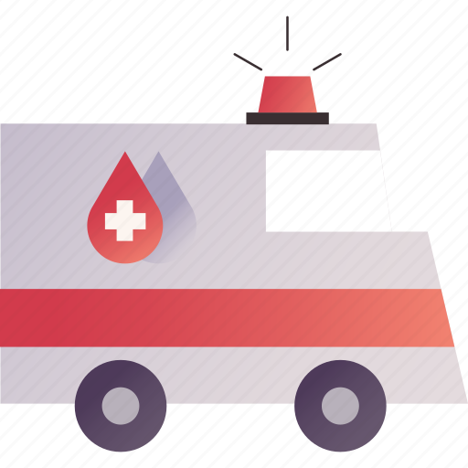 Ambulance, blood donation, emergency, hospital, medical, rescue, transportation icon - Download on Iconfinder