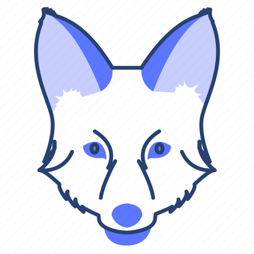 Animal, face, fox, wolf icon - Download on Iconfinder
