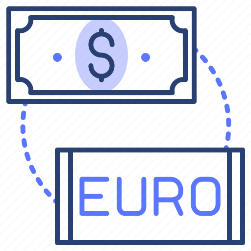 Dollar, euro, money, exchange icon - Download on Iconfinder