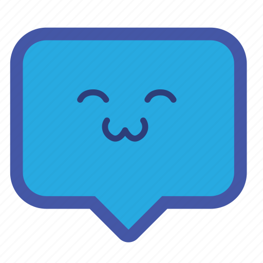 Balloon, box, chat, emoticon, pop, smiley icon - Download on Iconfinder