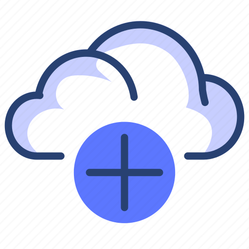 Plus, cloud, data, add icon - Download on Iconfinder
