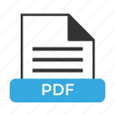 document, file, format, pdf, portable