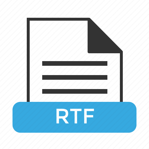 File, format, rtf icon - Download on Iconfinder
