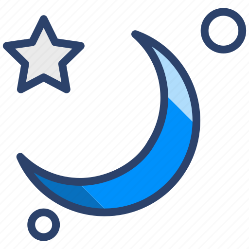 Night, evening, night sky, night time, nightfall, vector, illustration icon - Download on Iconfinder