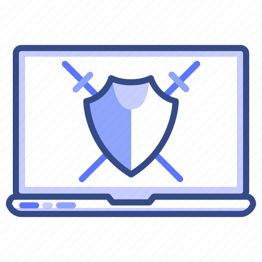 Protection, laptop, security icon - Download on Iconfinder