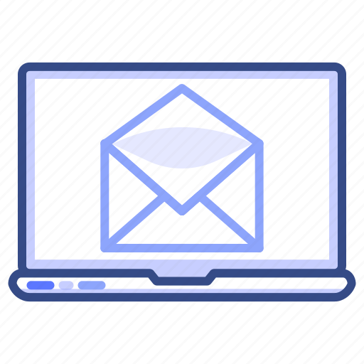 Message, laptop, envelope, email icon - Download on Iconfinder