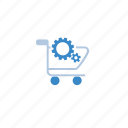 blue, shop, shopping, edit, modify, shopping cart, ecommerce