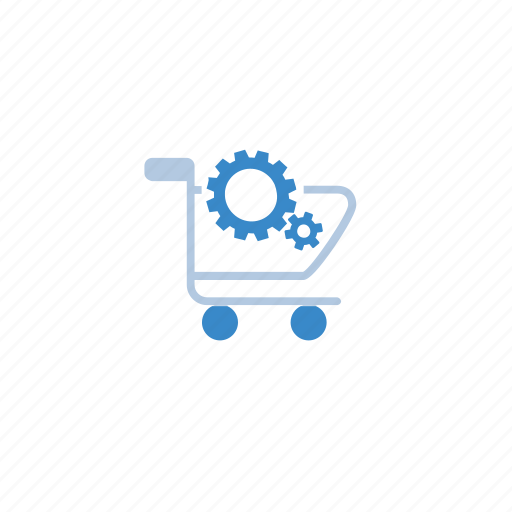 Blue, shop, shopping, edit, modify, shopping cart, ecommerce icon - Download on Iconfinder