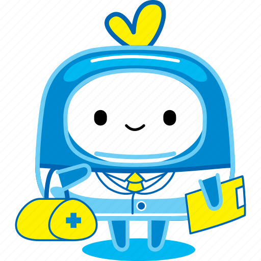 Cute, character, doctor, medical, health, hospital, clinic icon - Download on Iconfinder