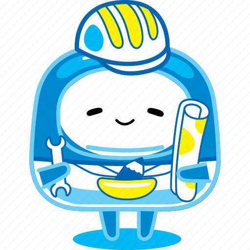 Cute, character, engineer, technology, industry, engineering, industrial icon - Download on Iconfinder