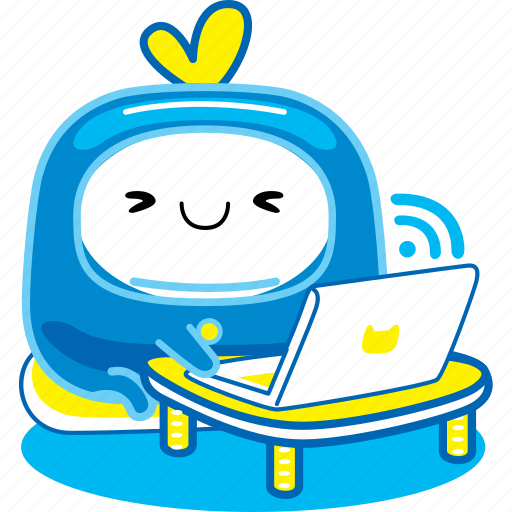 Cute, character, programmer, technology, software, computer, development icon - Download on Iconfinder