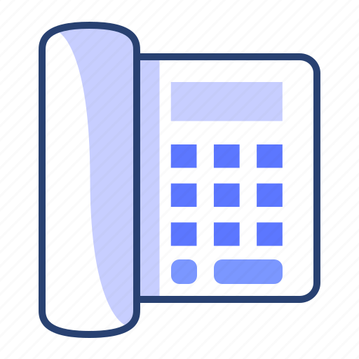 Call, communication, handset, office, phone, tel, telephone icon - Download on Iconfinder