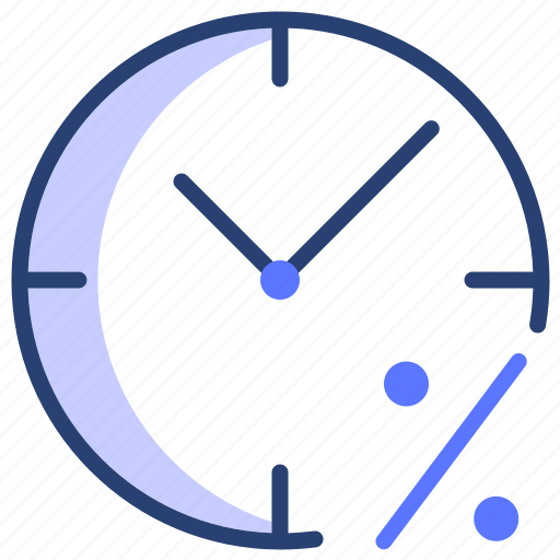 Discount, percent, percentage, time icon - Download on Iconfinder
