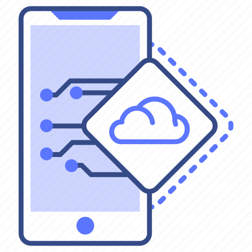 Cloud, mobile, database icon - Download on Iconfinder