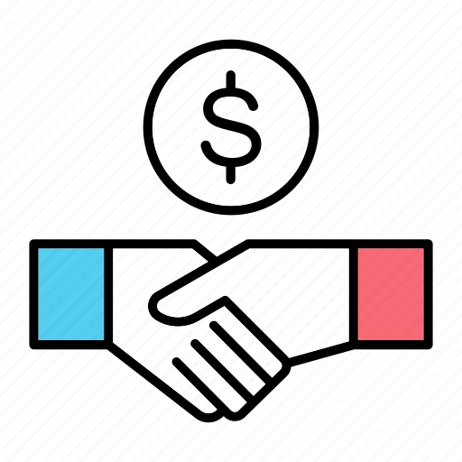 Business, contract, deal, handshake, money icon - Download on Iconfinder