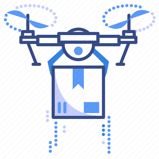 Delivery, dron, drop, shipping icon - Download on Iconfinder