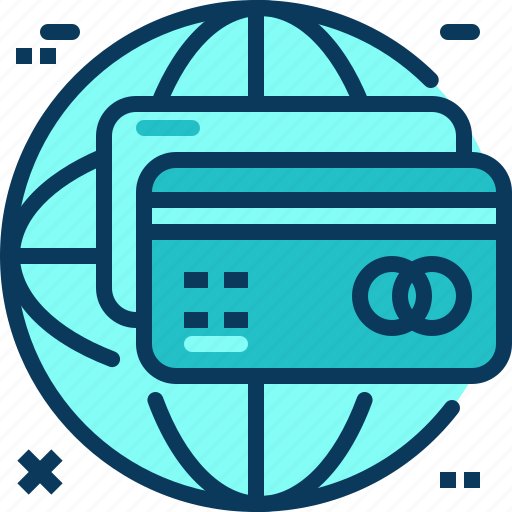 Card, cash, credit, payment, shopping, visa, worldwide icon - Download on Iconfinder