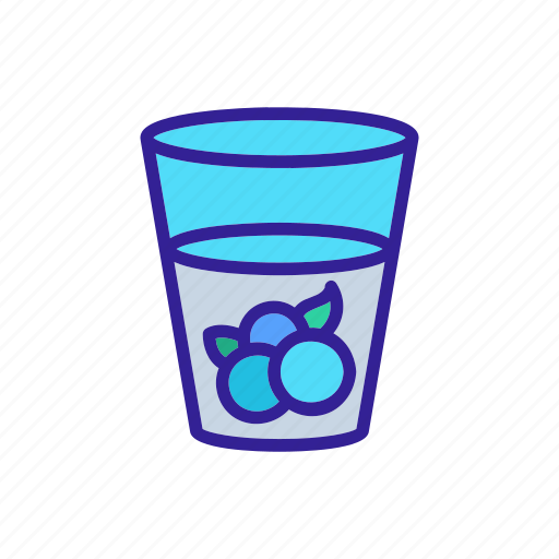 Blueberry, cream, food, ice, pie, tea, yogurt icon - Download on Iconfinder