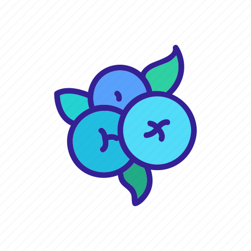 Berry, blueberry, cream, food, ice, juice, plant icon - Download on Iconfinder