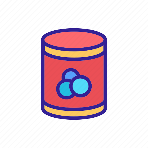 Berry, blueberries, blueberry, canned, cream, ice, juice icon - Download on Iconfinder