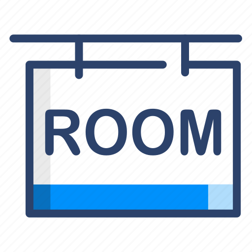 Room, room sign board, hotel, room service, vector icon - Download on Iconfinder