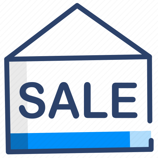 Sale, shopping, ecommerce, property, sale board, vector, illustration icon - Download on Iconfinder