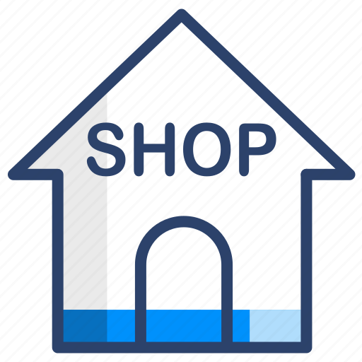 Shop, store, shopping, super market, open shop, vector icon - Download on Iconfinder