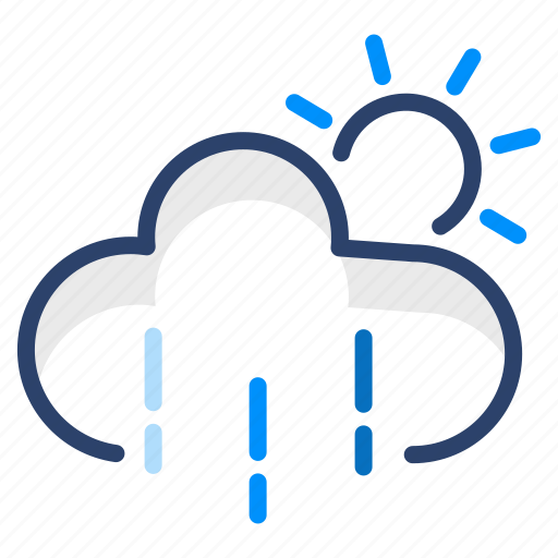 Rainy, rain, rainfall, rainy cloud, rainy day, rainy weather, vector icon - Download on Iconfinder