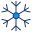 snowflake, snow, flake, weather, vector, illustration, concept 