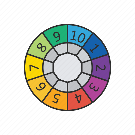 Boardgames, games, monopoly, spin the wheel, wheel, wheel of fortune icon - Download on Iconfinder