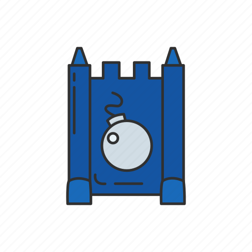 Battleship, boardgames, bomb, castle, games, monopoly, stratego icon - Download on Iconfinder