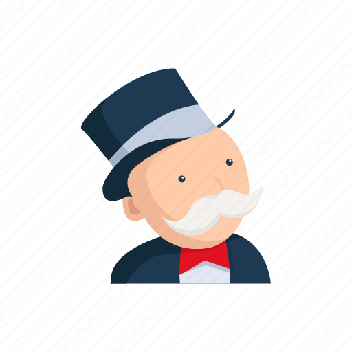 Boardgames, game piece, games, pennybags, rich uncle pennybags, strategy game icon - Download on Iconfinder