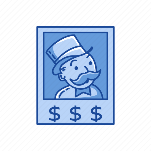 Boardgames, game piece, games, monopoly, rich uncle penyybags, strategy game icon - Download on Iconfinder