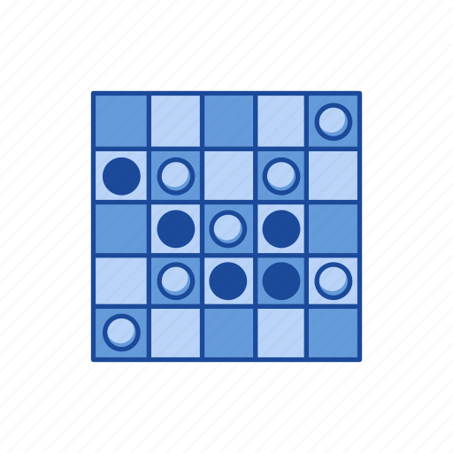 Boardgames, checkered board game, game piece, games, monopoly, othello, reversi icon - Download on Iconfinder