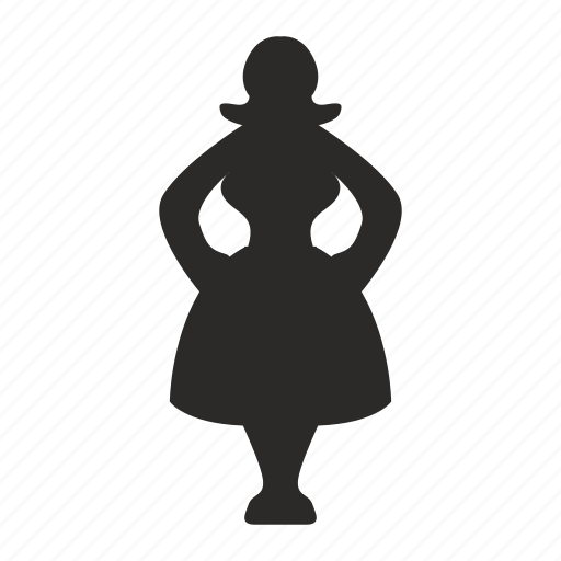 Body, fat, figure, person, woman icon - Download on Iconfinder