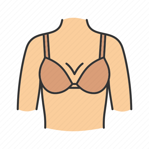 Body part, bra, breast, chest, female, woman, human icon - Download on Iconfinder