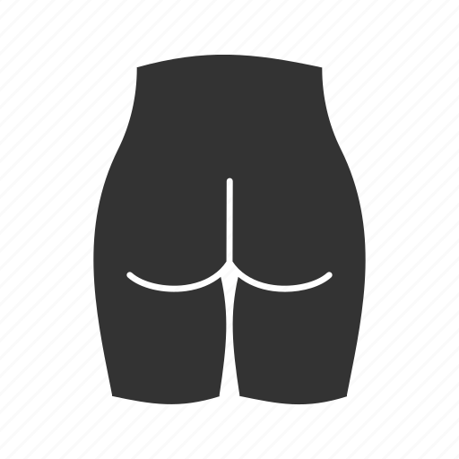 Back, butt, buttock, female, hip, leg, muscle icon - Download on Iconfinder