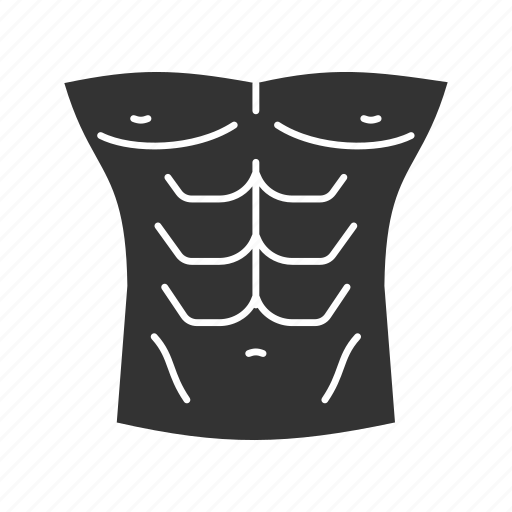 Abdomen, abs, body part, chest, male, muscle, torso icon - Download on Iconfinder