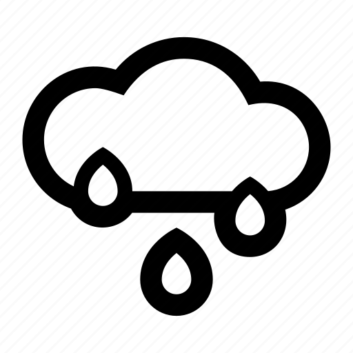 Cloud, downpour, rain, shower, weather icon - Download on Iconfinder