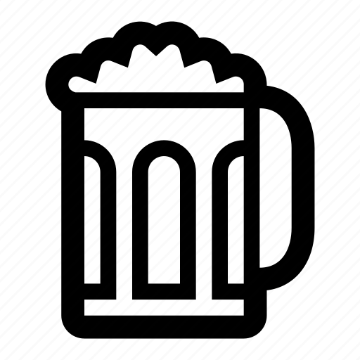 Alcohol, beer, beverage, drink, jar icon - Download on Iconfinder